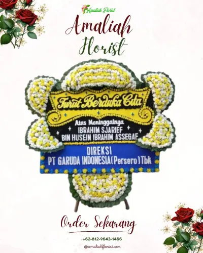Papan Bunga Duka di Bumi Kedamaian
